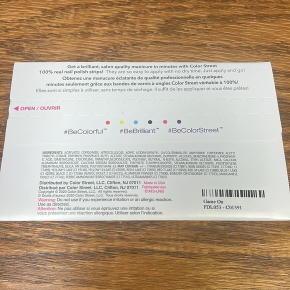 Color Street - Game On (clear overlay) - Picture 2 of 2